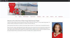 Desktop Screenshot of batonrougedelta.org