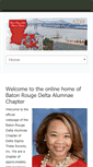 Mobile Screenshot of batonrougedelta.org
